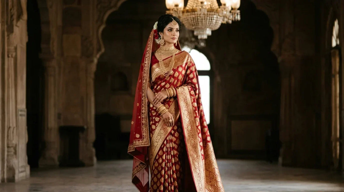 Why Brides Prefer Banarasi Saree for Wedding Events - Rang Sang Bridal Edit