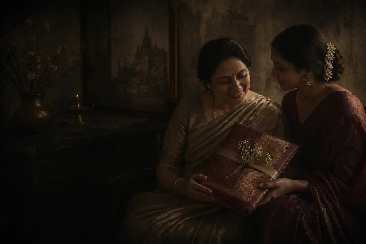Wrapped in Love: The Meaning of a Saree for Mother as the Perfect Gift