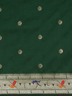 Panna Butidar Emerald Green Banarasi Silk Saree