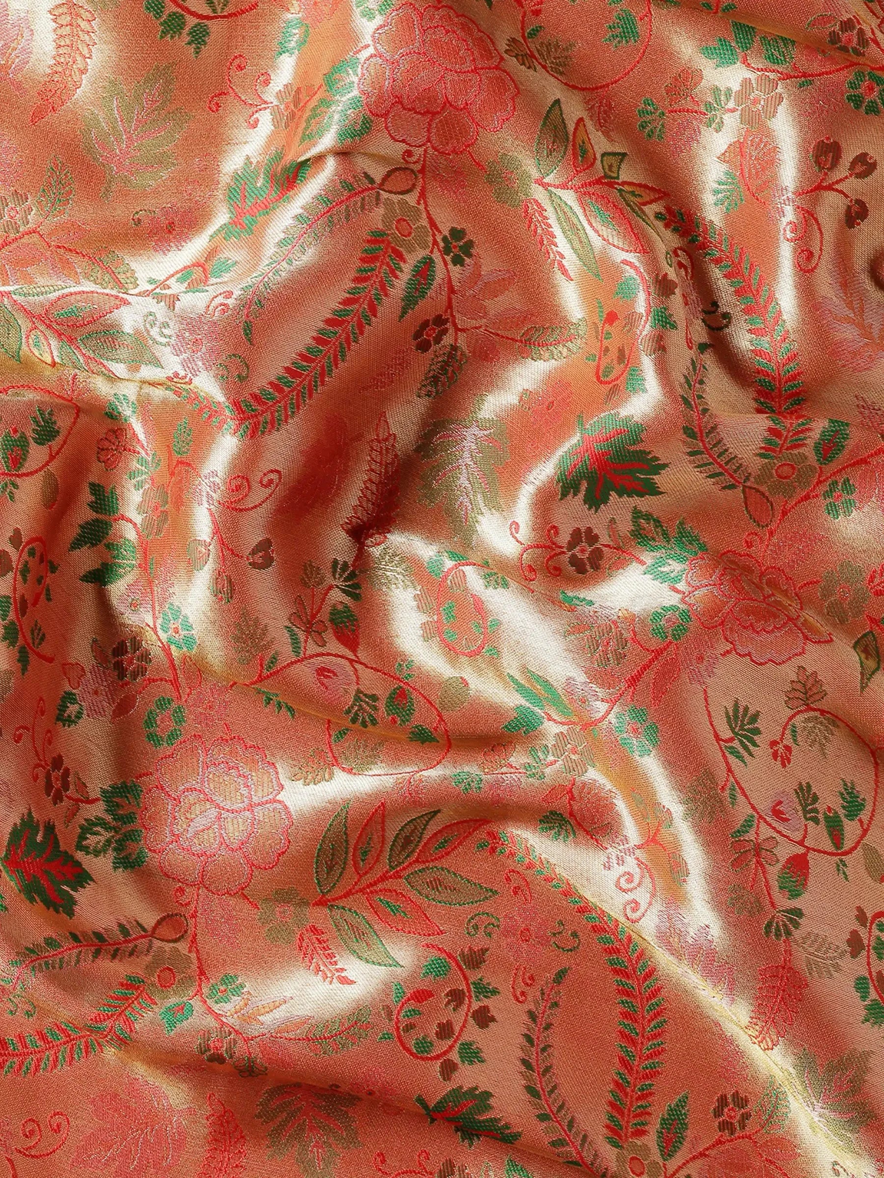 Gulbahaar Meenakari Banarasi Silk Saree