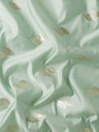 Mint Green Soft Banarasi Silk Saree