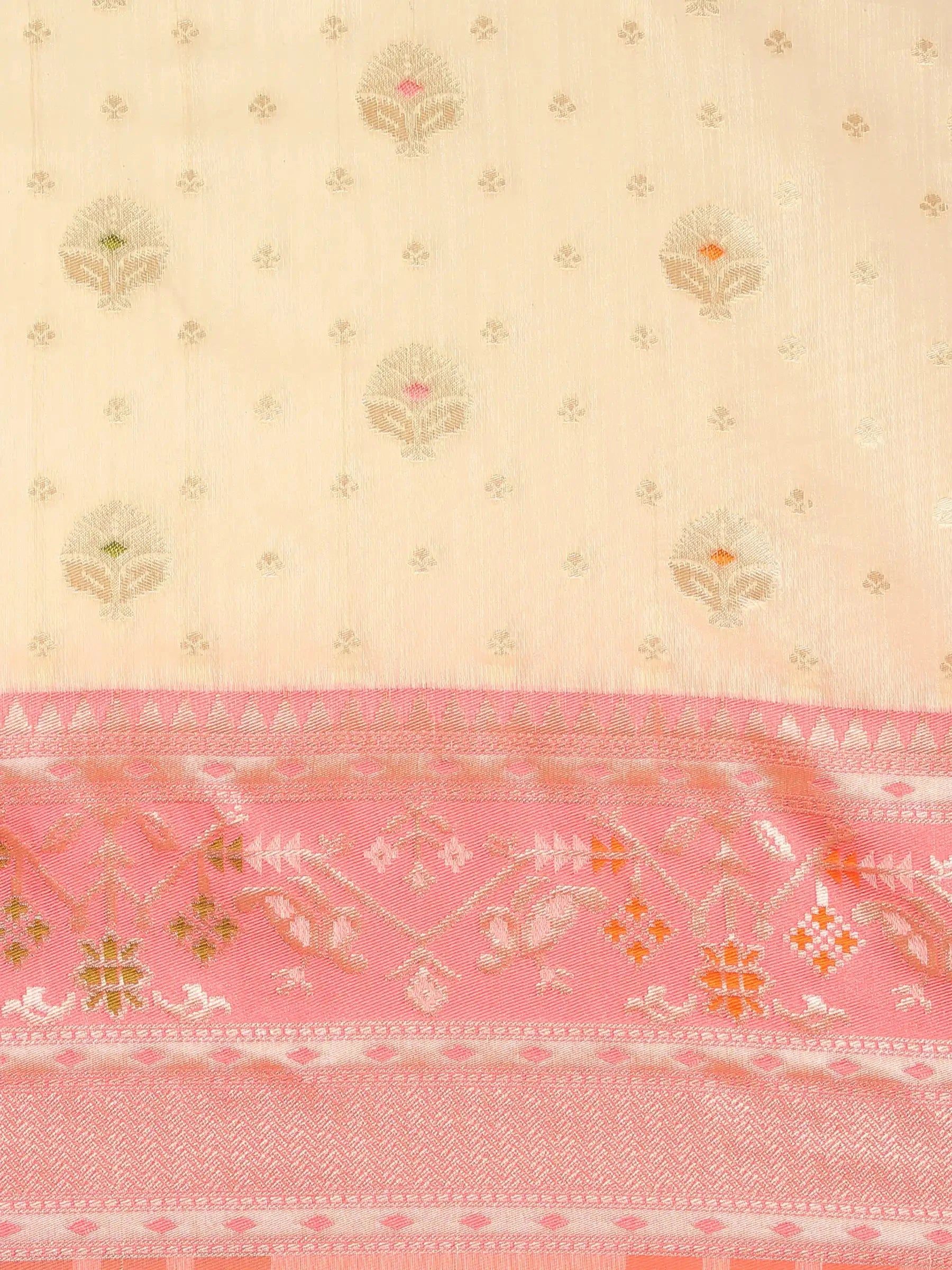 Gulabi Rangbaaz Banarasi Silk saree