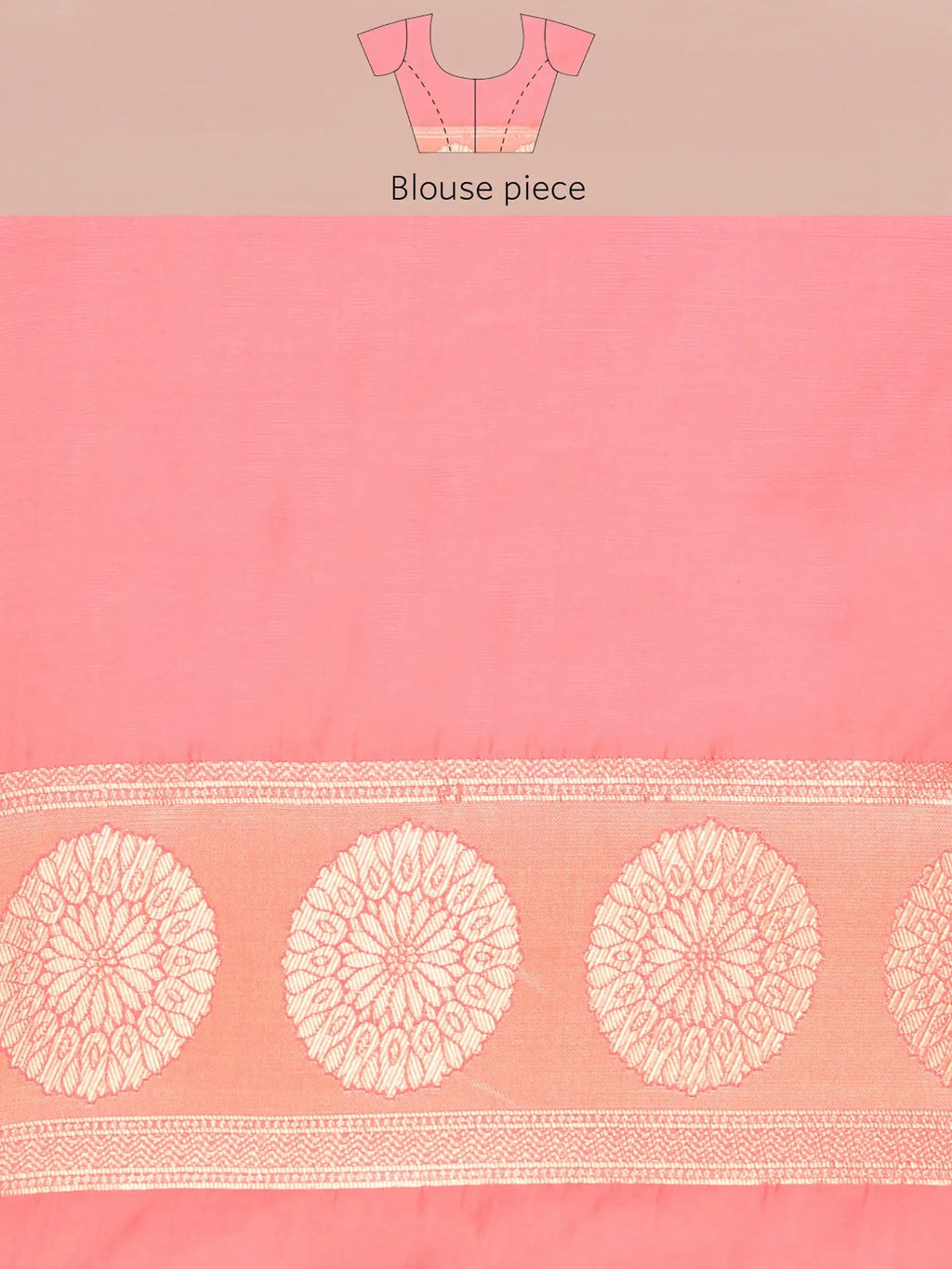Gulabi Rangbaaz Banarasi Silk saree