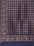 Neelkamal Buti Blue Banarasi Silk Saree