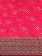 Gulabi Kashi Pink Banarasi Silk Saree