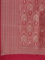 Gulabi Kashi Pink Banarasi Silk Saree