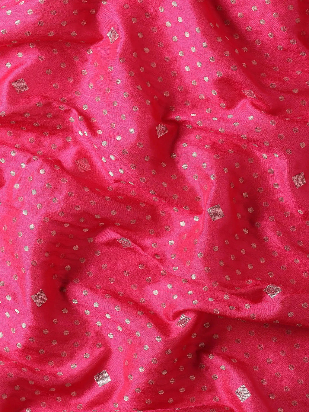 Gulabi Kashi Pink Banarasi Silk Saree