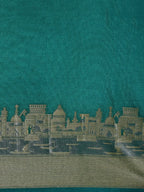 Green Banarasi Ghat Silk Saree