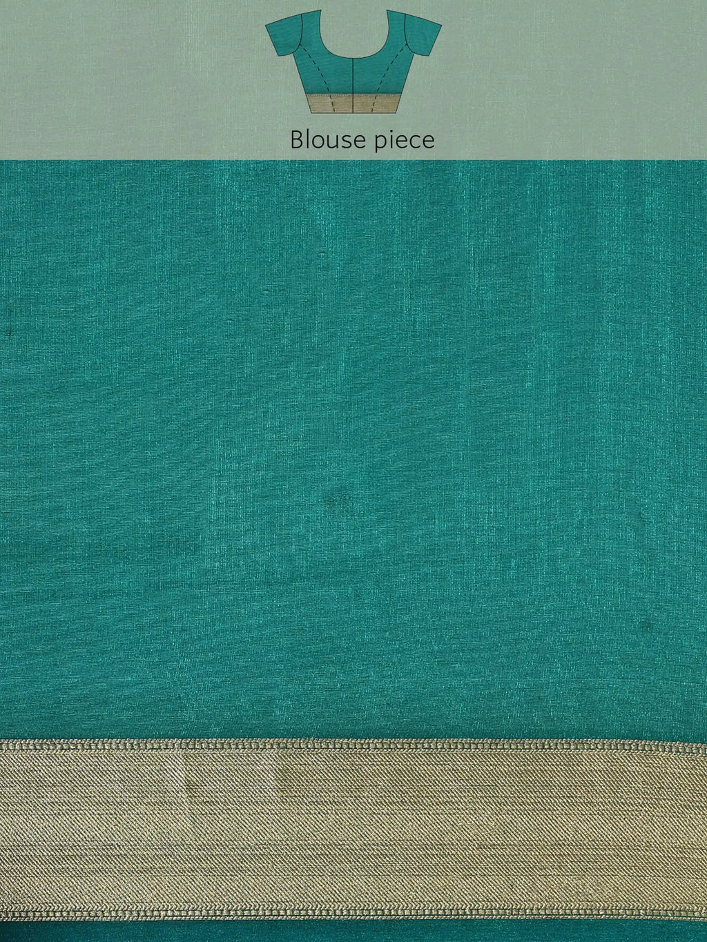 Green Banarasi Ghat Silk Saree