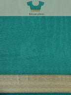 Green Banarasi Ghat Silk Saree