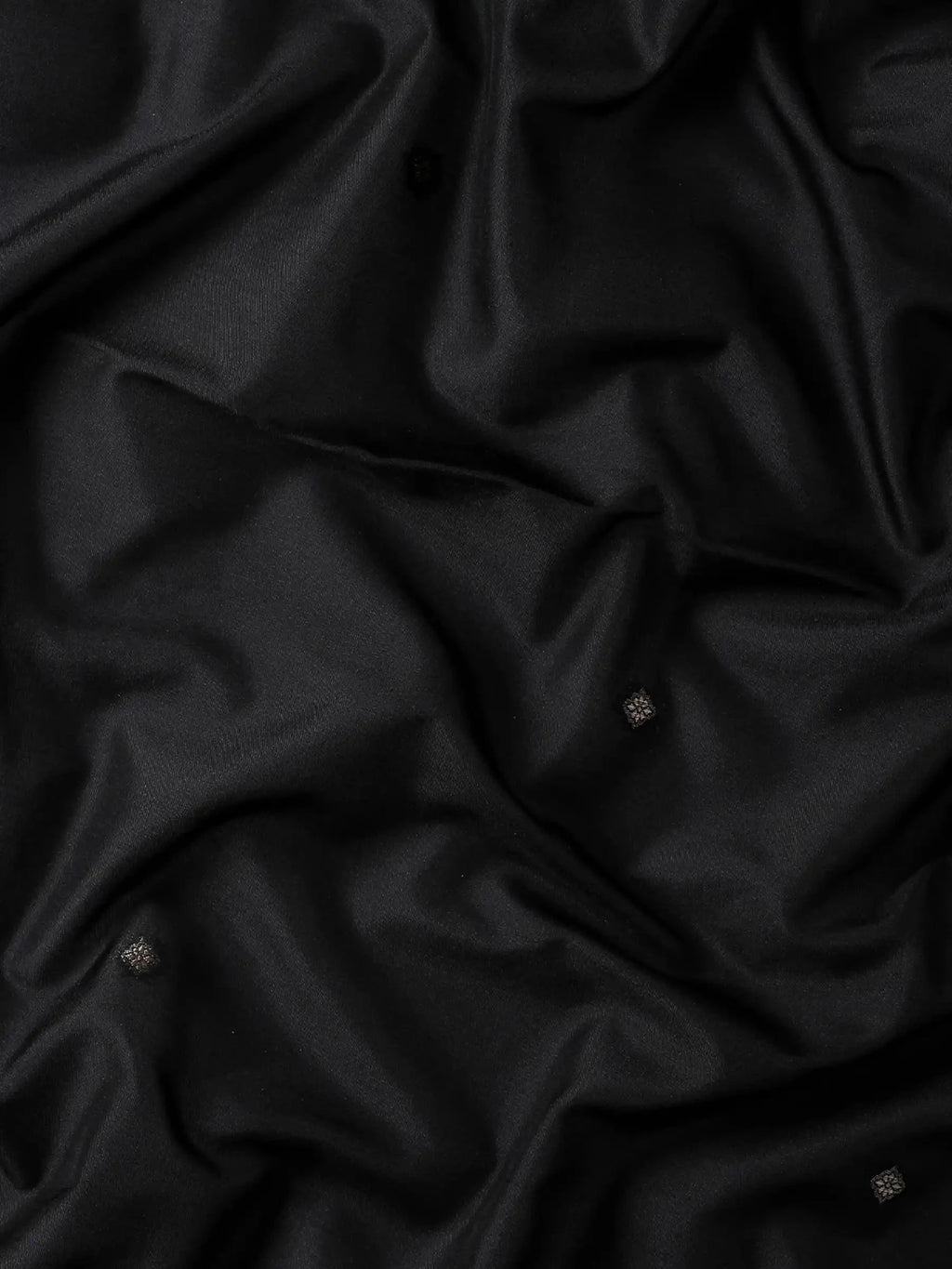 Raat Rani Black Banarasi Silk Saree