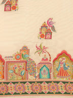 Ganga Jamuna Zari Banarasi Silk Saree