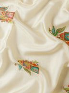 Ganga Jamuna Zari Banarasi Silk Saree