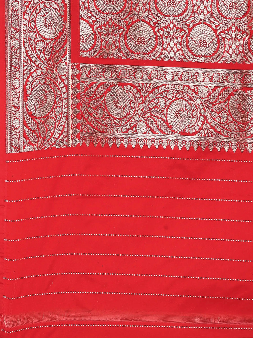 Padma Meenakari Jaal Banarasi Silk Saree