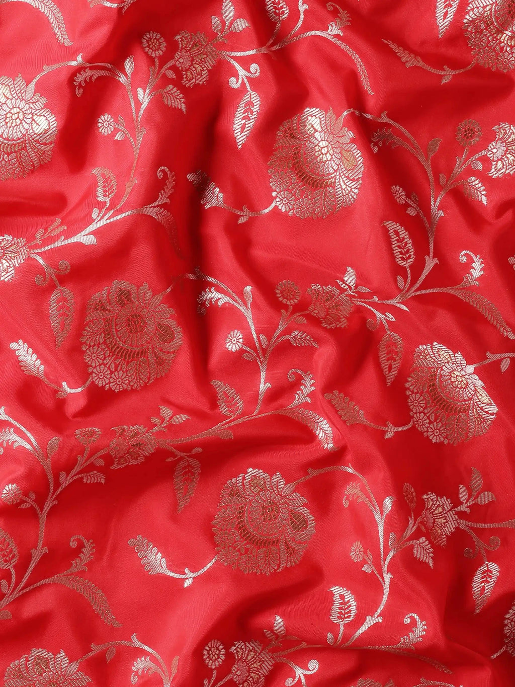 Padma Meenakari Jaal Banarasi Silk Saree