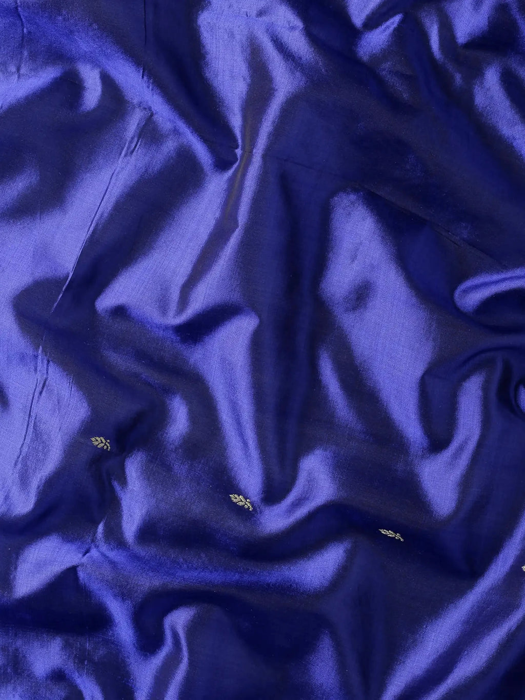 Neelambari Blue Zari Banarasi Silk Saree
