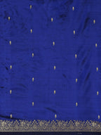 Neelambari Blue Zari Banarasi Silk Saree