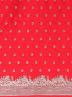 Kashi Sundari Red Banarasi Silk Saree