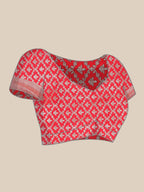 Kashi Sundari Red Banarasi Silk Saree